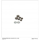 Differential bevel+satellite gears (4+2)and shims - Steel